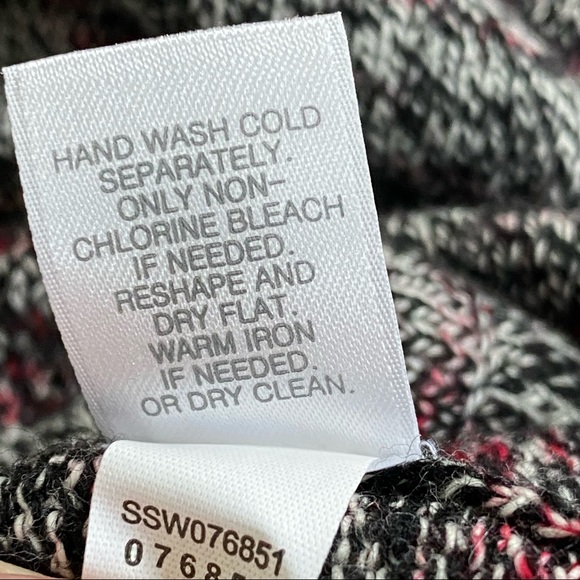 J Jill Heather Asymetrical Hem Cashmere Blend Tunic Sweater XL w MEASUREMENTS - Picture 9 of 12